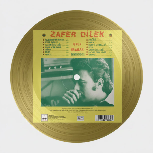 Zafer Dilek Plak (Oyun Havaları| Plak |kayıt | (LP)