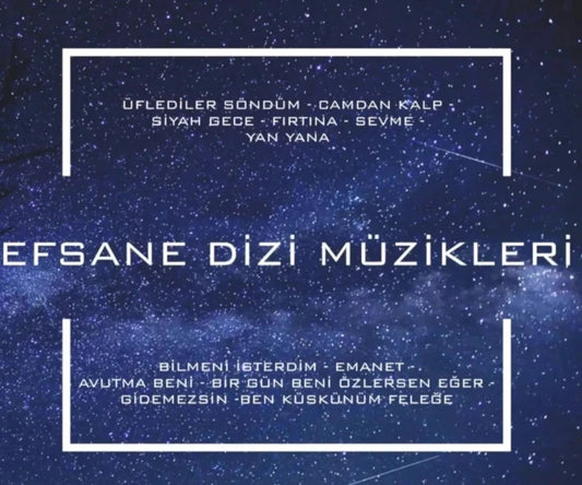 Efsane Dizi Müzikleri - Çeşitli Sanatçılar (Film | Dizi Müzikleri Plak ) Schallplatte | LP