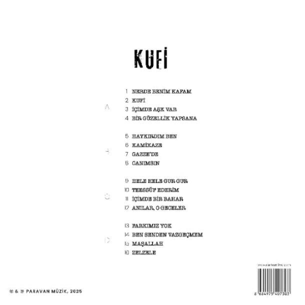 Duman | Kufi Plak | Almanya | Türkçe | Plak sipariş |Plak | Schallplatte | LP | Kufi