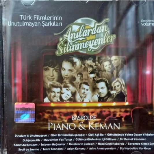 Anılardan Silinmeyenler -Başrolde Piano|Keman|CD