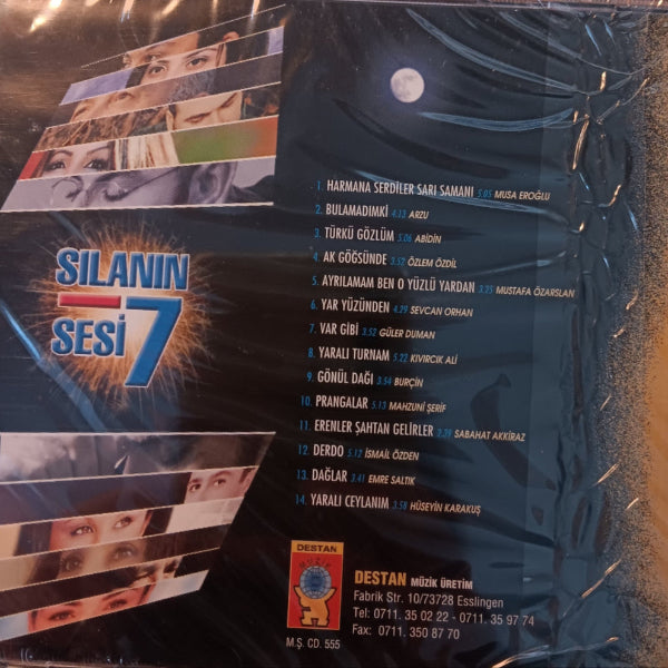Sılanın Sesi | 7 | CD |Türkçe | karışık | Türkü | Türk Halk | Destan Müzik | CD