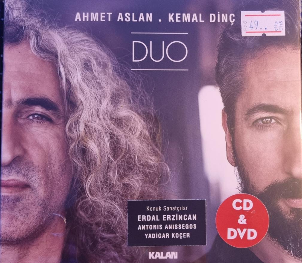 Ahmet Aslan CD | Kemal Dinç | Türk Halk | Özgün | Protest | Müzik CD ( Duo CD )