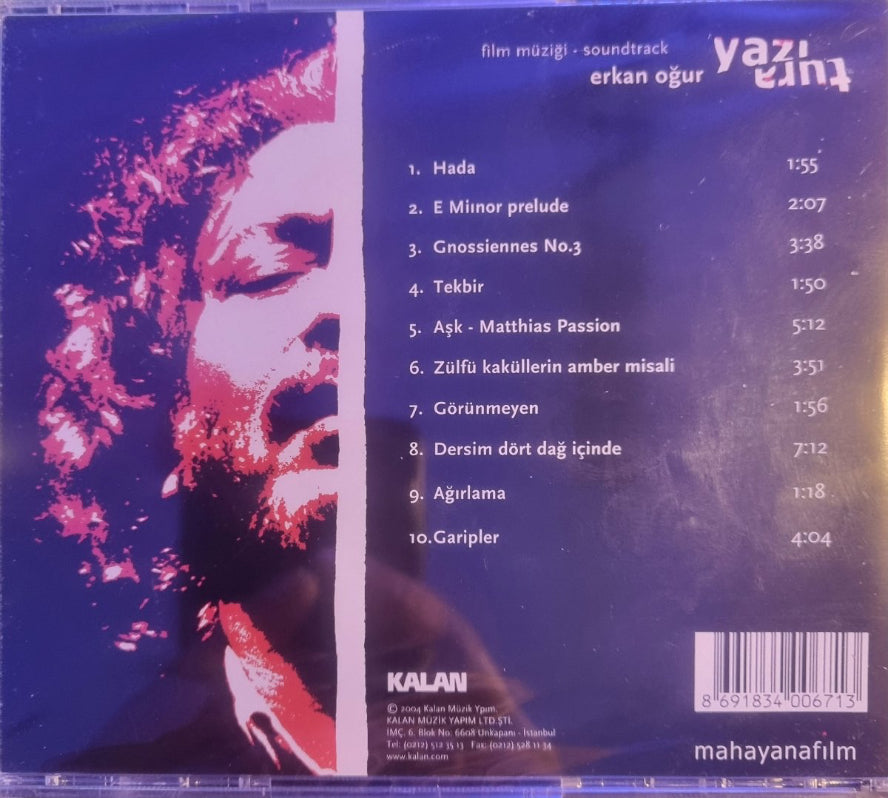 Erkan Oğur - Yazı Tura | Orijinal | Film Müzikleri ( CD )Yazı Tura Film Müzikleri | CD