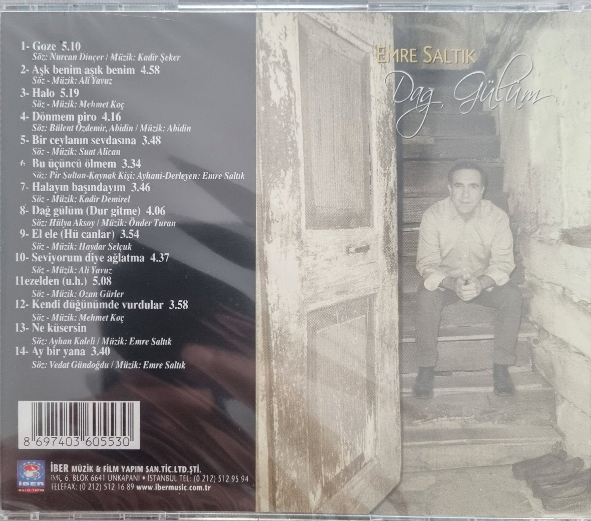 Emre Saltık CD - Dağ Gülüm ( CD ) Türk halk| müziği