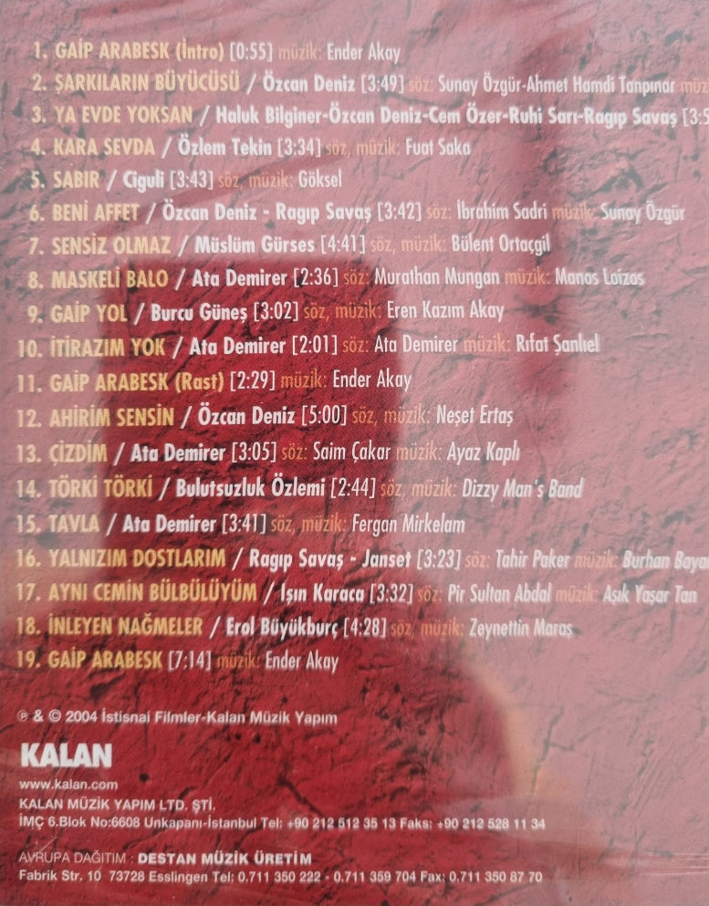 Neredesin Firuze CD- Neredesin Firuze | Film | Müziği ( CD ) Film Müzikleri