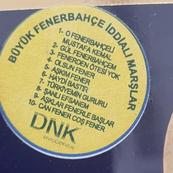 Büyük Fenerbahçe-Marşları |İddialı Marşlar (CD) İddialı Marşlar |Fenerbahçe LISANSLI ÜRÜNÜDÜR