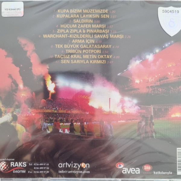 Galatasaray CD Taraftar Albümü CD- Yüzyilin Taraftar Albümü CD