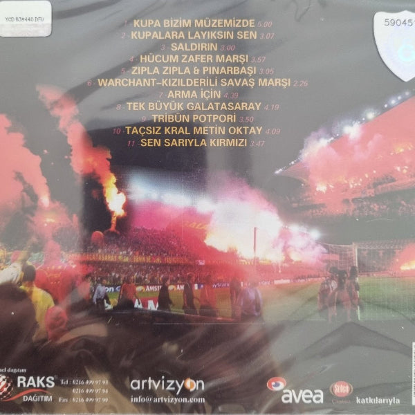 Galatasaray CD Taraftar Albümü CD- Yüzyilin Taraftar Albümü CD