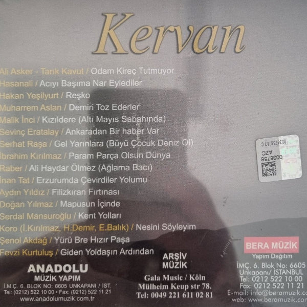 KERVAN CD- Türk Halk |karışık |Türkü |Türk halk | müziği | CD |türkische Volksmusik