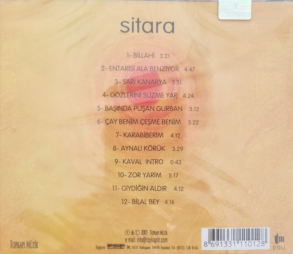 Sitara - BILLAHI (Türk Halk Müziği) | CD)