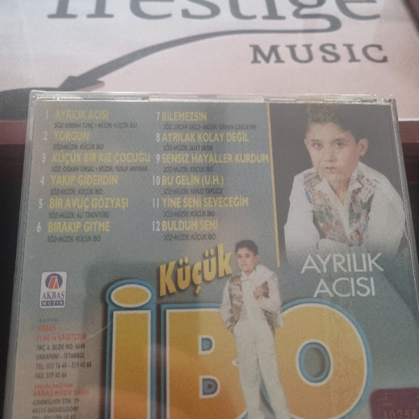 Küçük İbo - Ayrılık Acısı (Arabesk | CD)