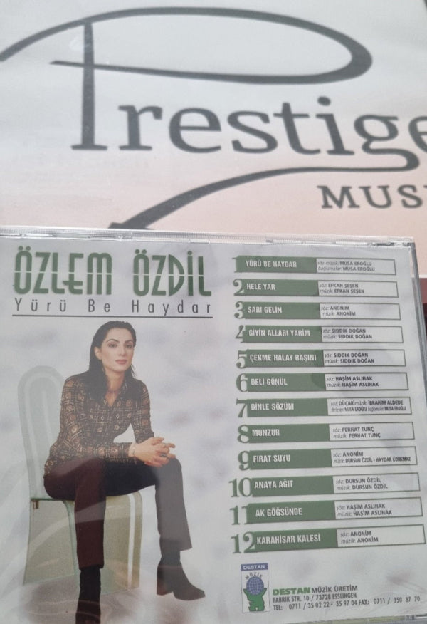ÖZLEM ÖZDiL- Yürü Be Haydar (Türk Halk Müziği) | CD)Türk Halk | Müziği | CD