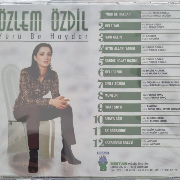 ÖZLEM ÖZDiL- Yürü Be Haydar (Türk Halk Müziği) | CD)Türk Halk | Müziği | CD