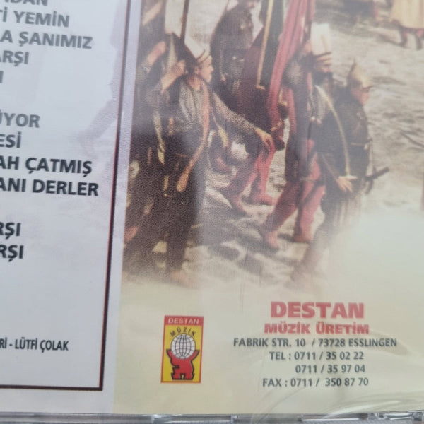 Türk Askeri Bandosu - Osmanlı İmparatorluğu Müziği CD - DESTAN Müzik (Türk Enstrümantal) | CD)