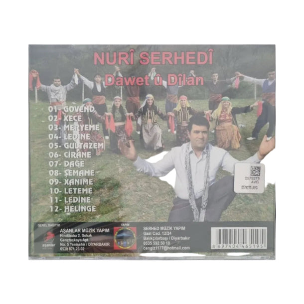 Nurî Serhedî - Dawet û Dîlan (Kurdische Musik |Kürtçe | Halay |CD )