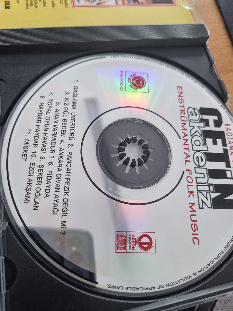 Çetin Akdeniz - Bağlama Virtüözü (Türkçe Enstrümantal) | CD)