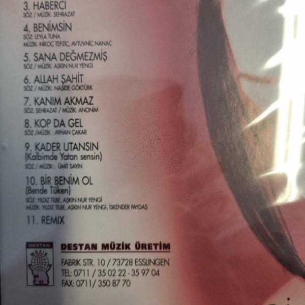 Aşkın Nur Yengi CD | Haberci | Yabani CD (Destan Müzik) | Almanya | Stuttgart | Esslingen Üretim )