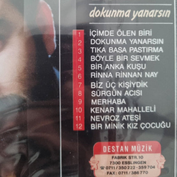 Ahmet Kaya CD | Dokunma Yanarsın | Türk Halk | Özgün | Protesto | müzik | CD | DESTAN Müzik