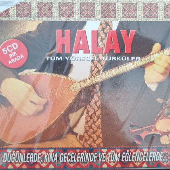 HALAY CD - Tüm Yöresel Türküler (Oyun Havaları Türkischer Halay | 5 CD)