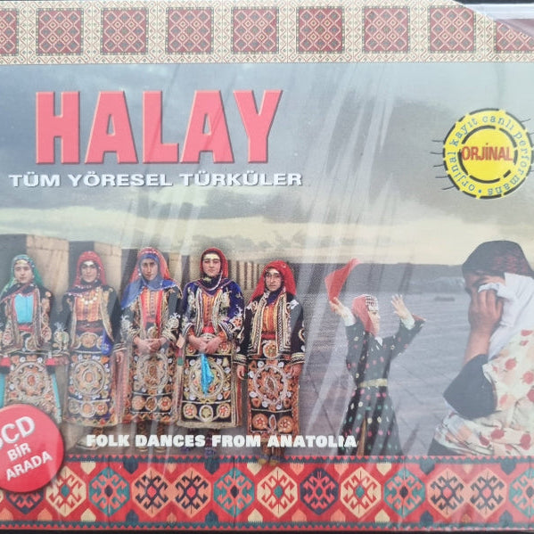 HALAY CD - Tüm Yöresel Türküler (Oyun Havaları Türkischer Halay | 5 CD)