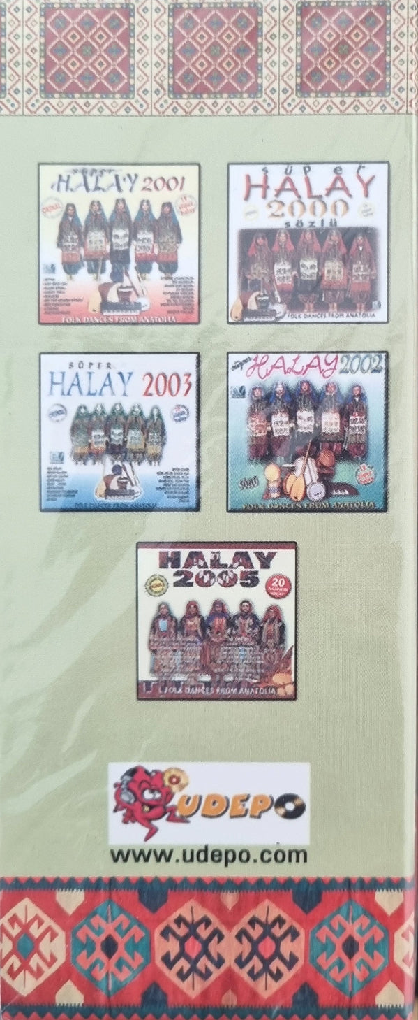 HALAY CD - Tüm Yöresel Türküler (Oyun Havaları Türkischer Halay | 5 CD)