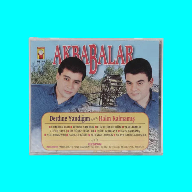 AKBABALAR |Türk Halk Müziği | CD (Destan Müzik | Almanya | Stuttgart | Esslingen | Üretim CD )