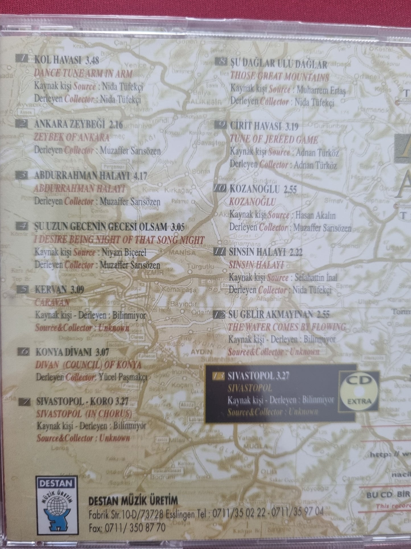 Türk Halk | Müziği | Arşiv | 2 (CD) Orta Anadolu (Türk Halk Müziği) | CD)