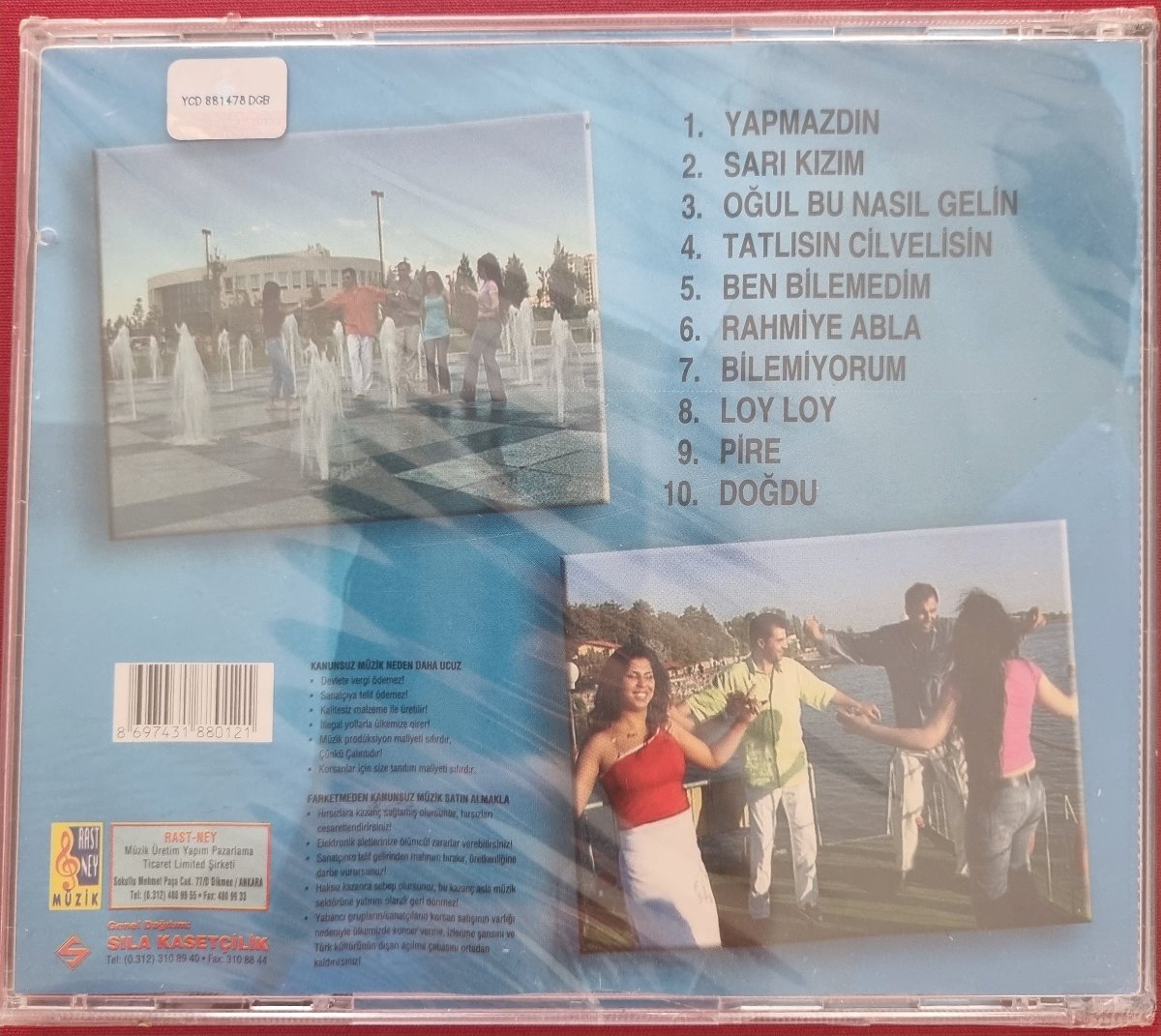 Ankaralı Coşkun CD | Bilemiyorum | Pire | VCD (Süper Oyun Havaları )
