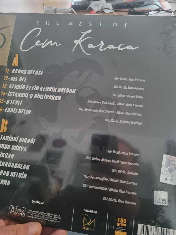 CEM KARACA - EN İYİLERİ - 1945- ∞ - (Türk Rock) | kayıt | (LP)