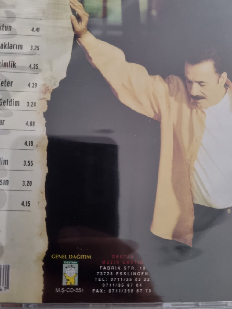 Ferdi Tayfur CD-Durun Ayaklarım | Durun Ayaklarım(CD)Arabesk | CD