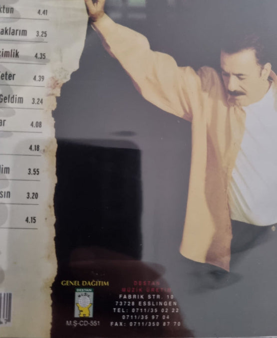 Ferdi Tayfur CD-Durun Ayaklarım | Durun Ayaklarım(CD)Arabesk | CD