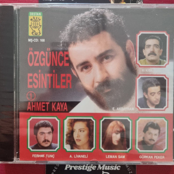 Özgürce Esintiler 1 CD-Ahmet Kaya CD(Destan Müzik Almanya-Stuttgart-Esslingen)