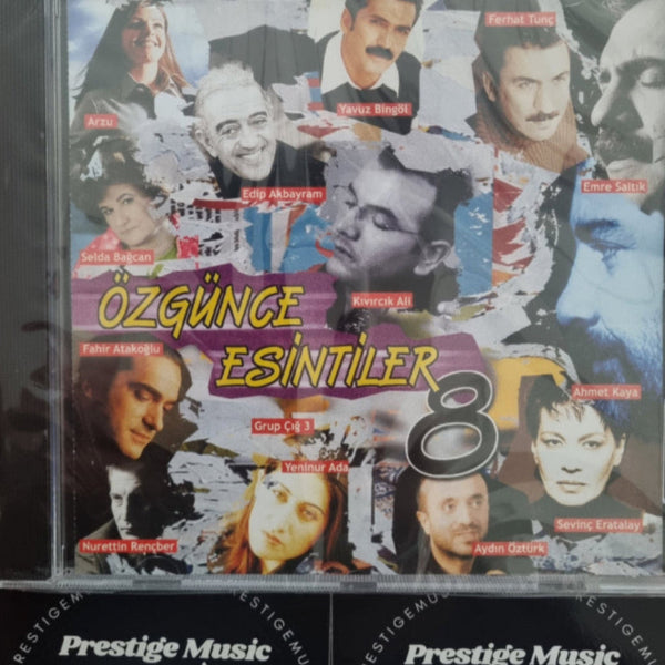 Özgürce Esintiler 8 (Destan Müzik | Özgün | Protesto | CD)