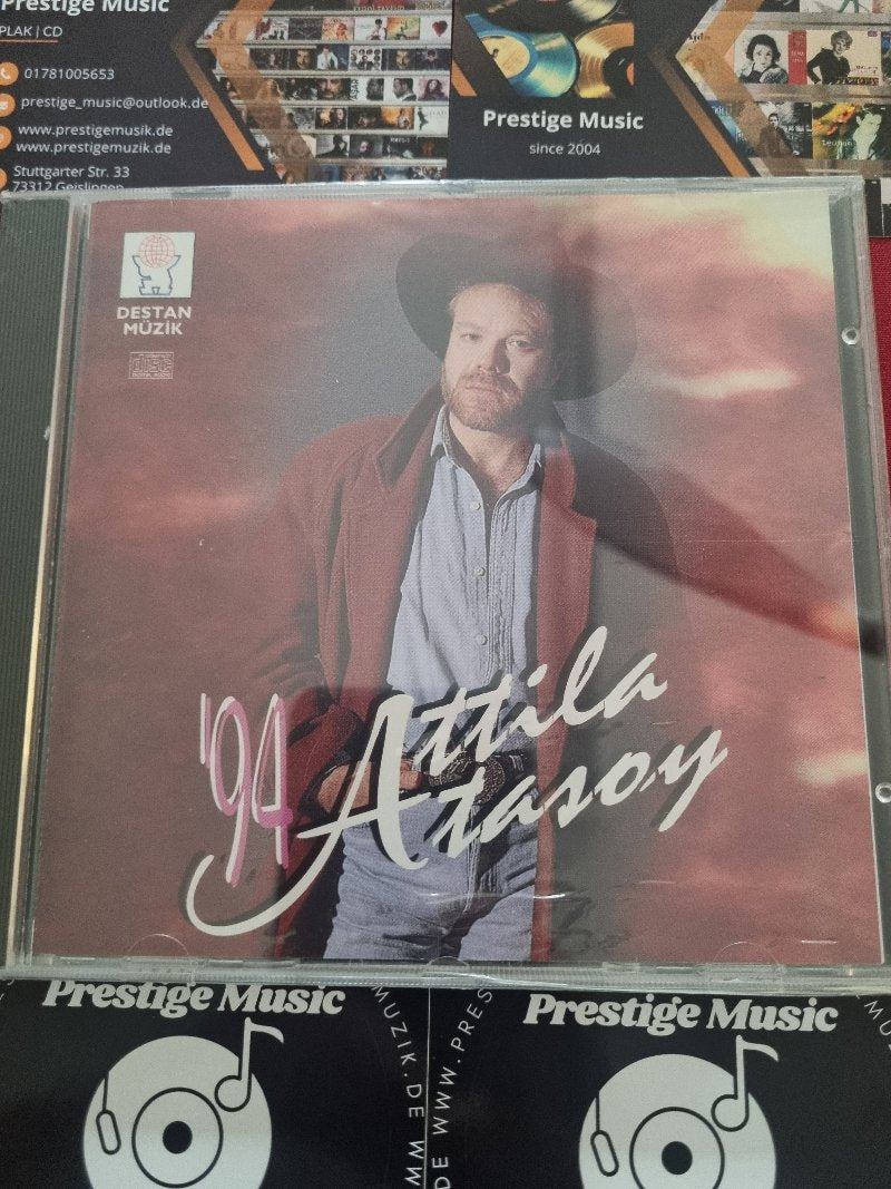ATİLLA ATASOY 94 CD| DESTAN Müzik (Almanya) | Stuttgart | Esslingen Baski CD )