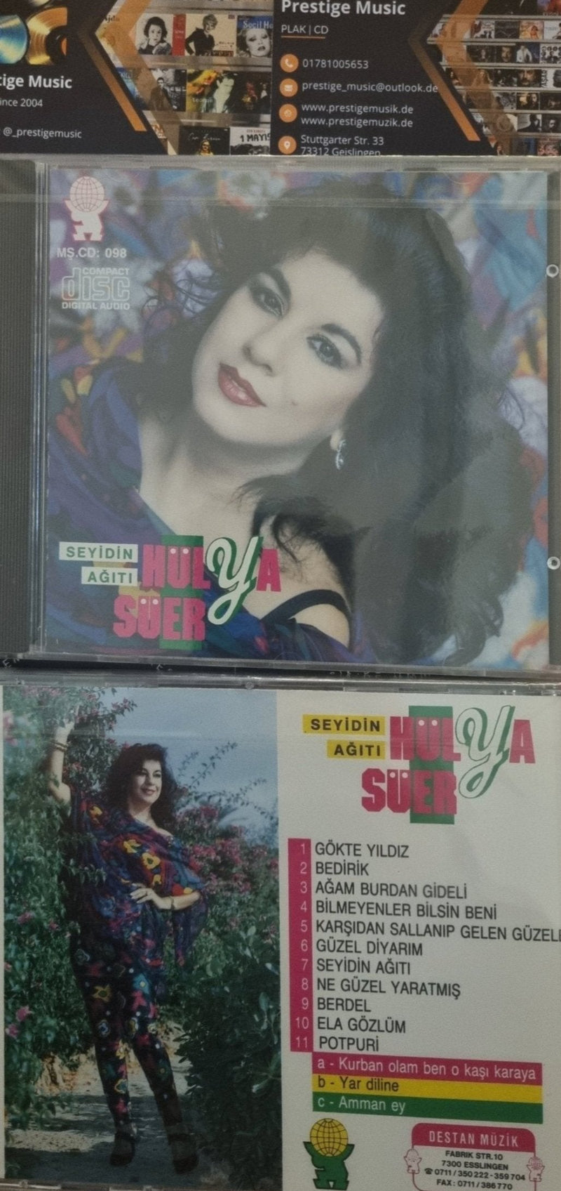Hülya Süer - Seyidin Ağıtı( CD)Türk Halk | Almanya| Esslingen | DESTAN Müzik