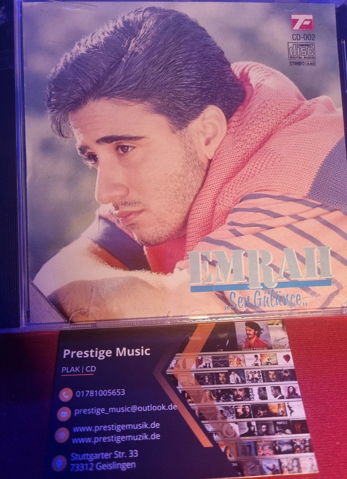 Emrah - Emrah Sen Gülünce (CD) Arabesk | CD