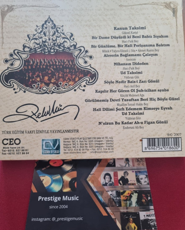 ZEKİ MÜREN CD (CEO 2007) CD|Türk Sanat| Sanat |Müziği |CD