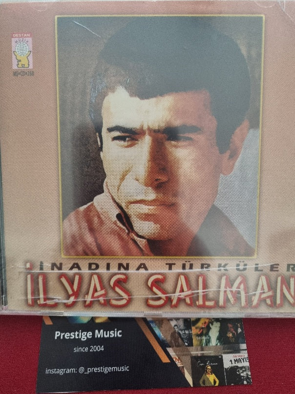 İlyas Salman - İnadına Türküler CD (Almanya DESTAN Müzik CD)