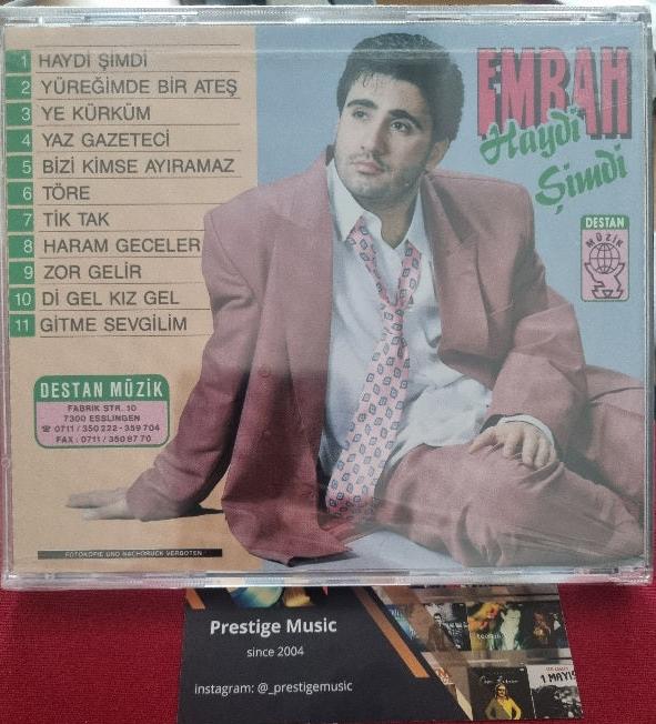 Emrah - Haydi Şimdi CD (Destan Müzik| Almanya | Esslingen )Arabesk CD