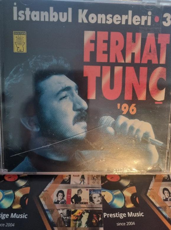 Ferhat Tunç -96 | Ferhat Tunç İstanbul Konserleri 3( CD ) Türk halk | Protesto | Destan Müzik | CD