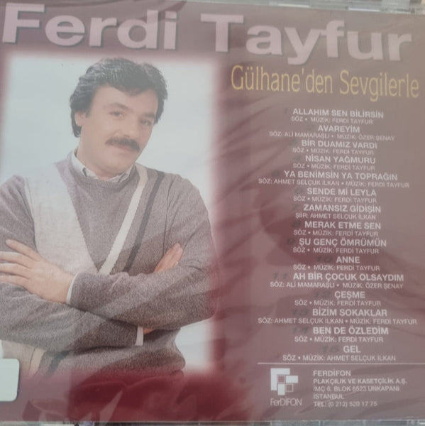 Ferdi Tayfur - Gülhaneden Sevgilerle (CD) Ferdi Tayfur Albümleri | CD
