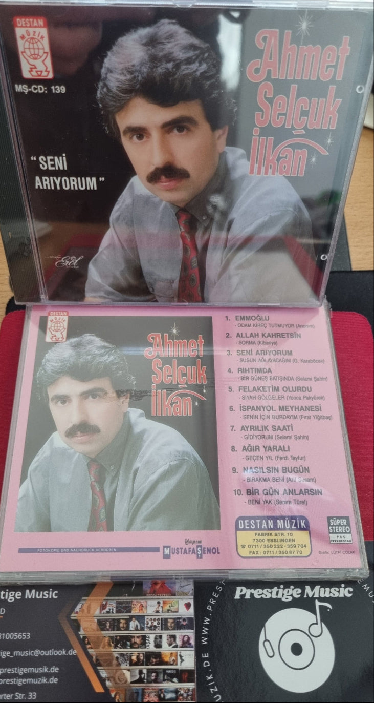 Ahmet Selçuk İlkan | Seni Arıyorum |CD |Destan Müzik Almanya |CD