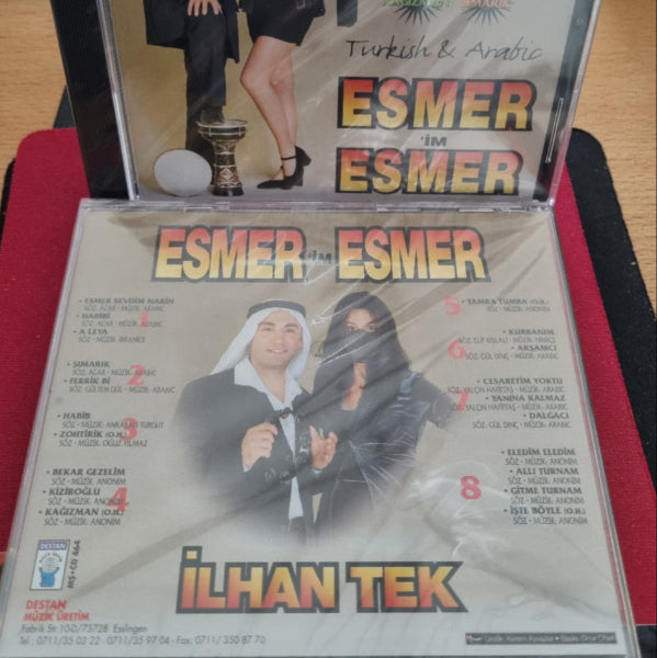 İlhan Tek - Esmer im Esmer | CD | Almanya | Destan Müzik | CD