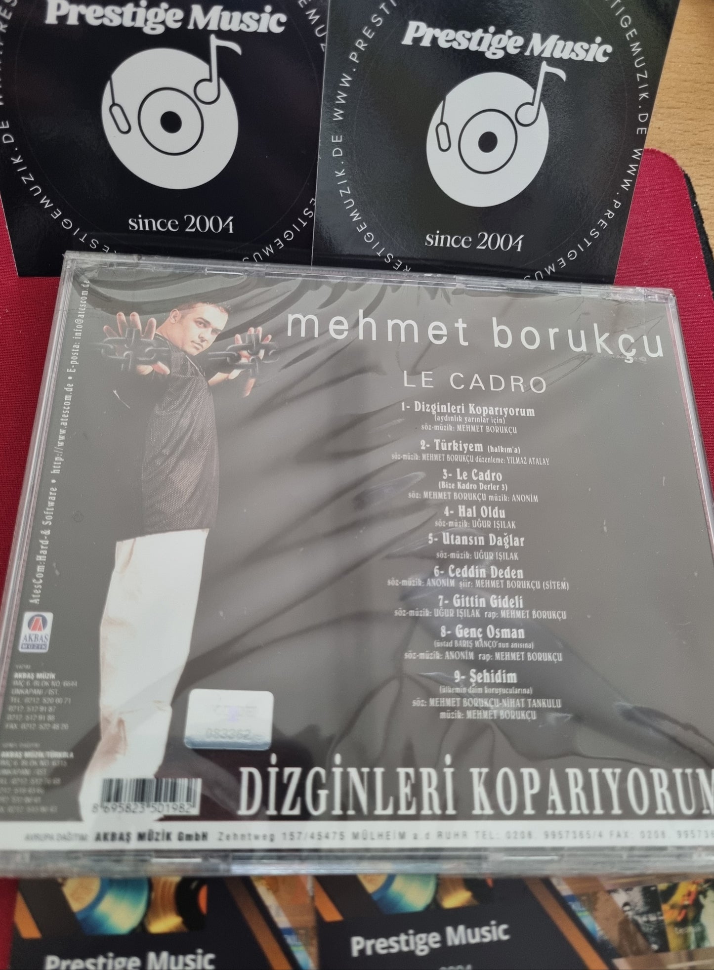 Mehmet Borukcu - Le Cadro | Dizginleri Koparıyorum |CD | Türkce Rap |CD