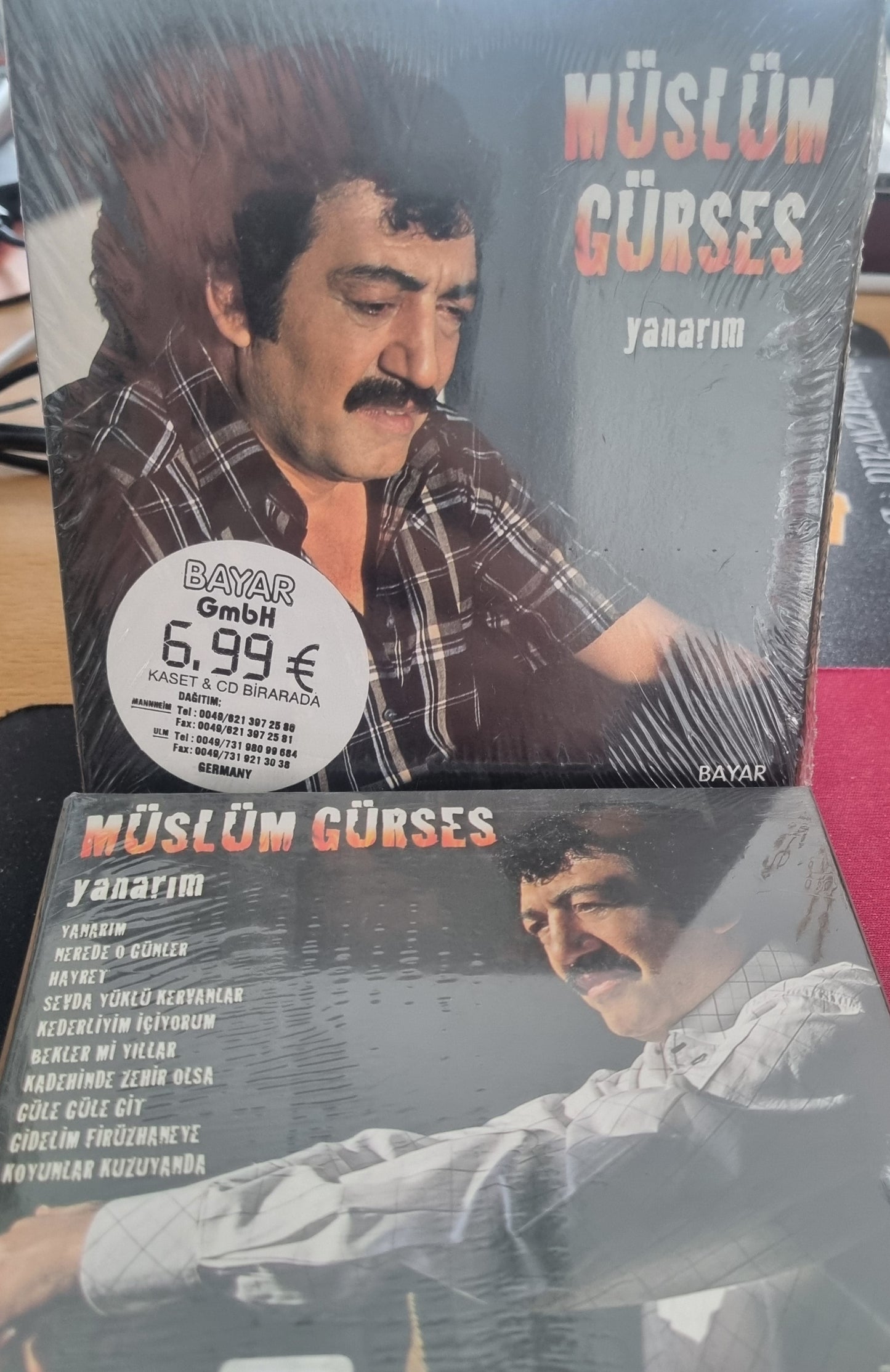 Müslüm Gürses - Yanarım ( CD ) Kaset + CD