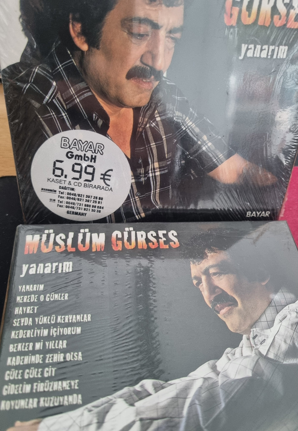 Müslüm Gürses - Yanarım ( CD ) Kaset + CD