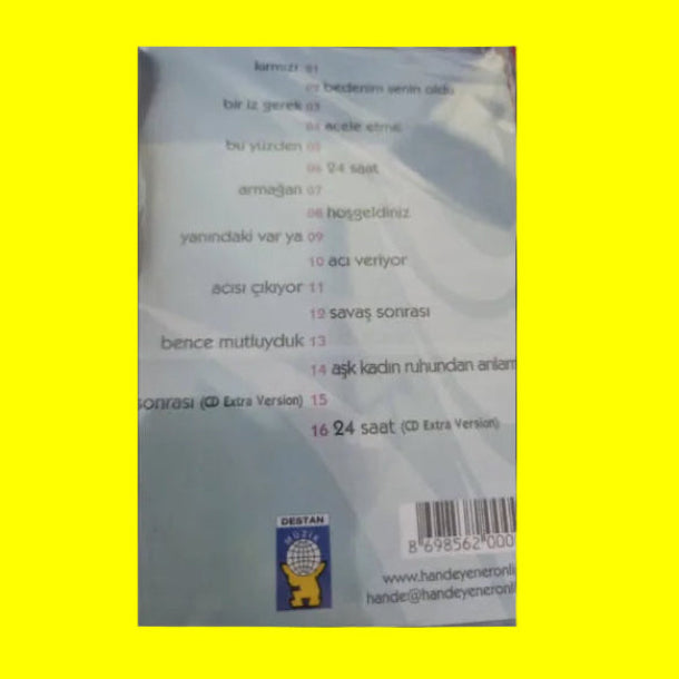 Hande Yener - Aşk Kadın Ruhundan Anlamıyor (CD ) Destan Müzik | Almanya | CD