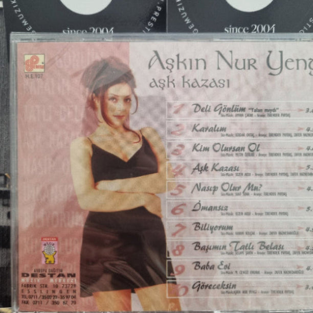 Aşkın Nur Yengi CD | Aşk Kazası | CD ( Türkçe | Pop | Müzik | CD'ler )