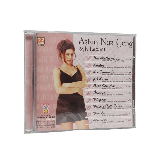 Aşkın Nur Yengi CD | Aşk Kazası | CD ( Türkçe | Pop | Müzik | CD ) Destan Müzik | Almanya