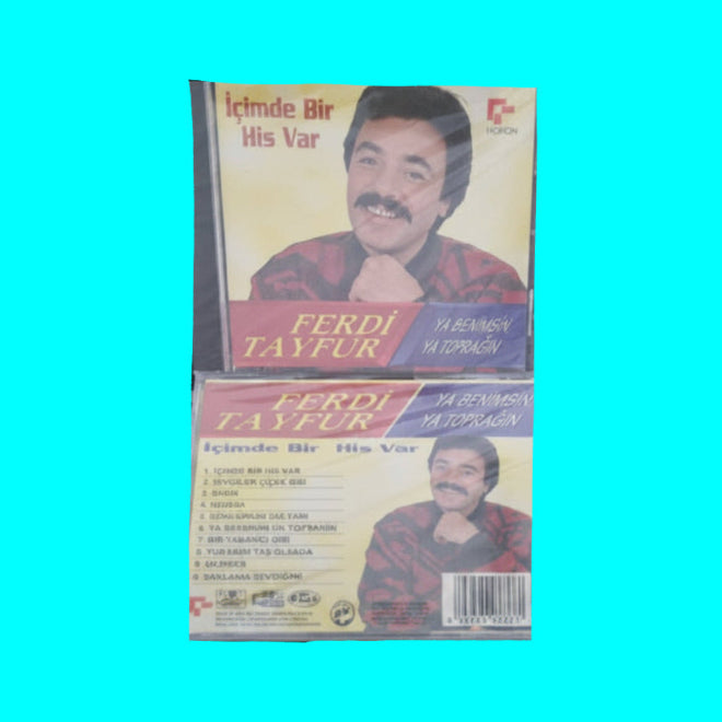 Ferdi Tayfur- içimde Bir His Var his var CD - Ya benimsin Ya Toprağın CD | Almanya